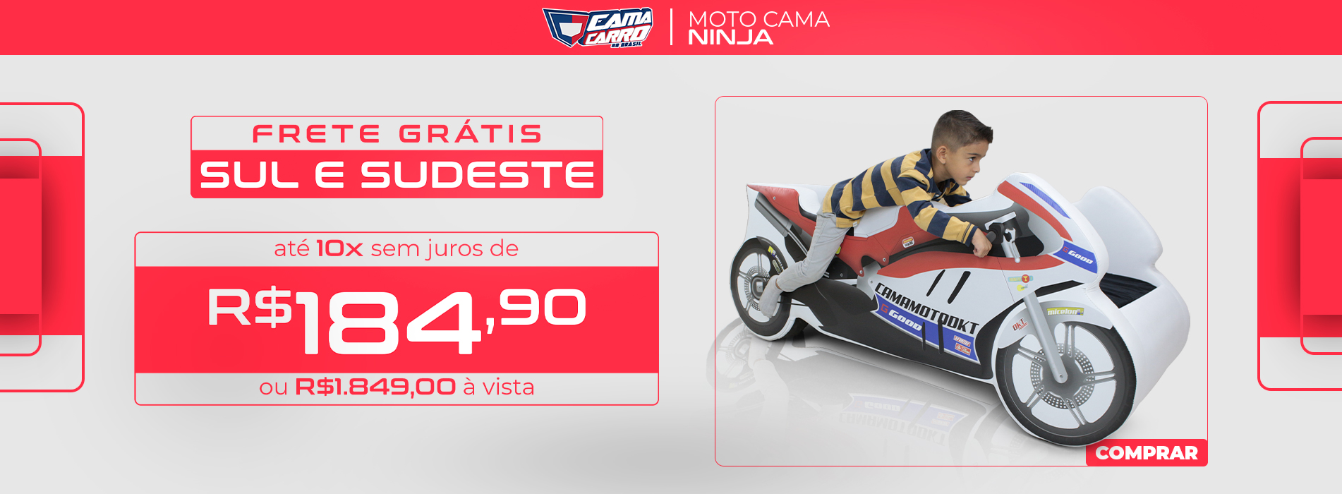 MOTO CAMA NINJA